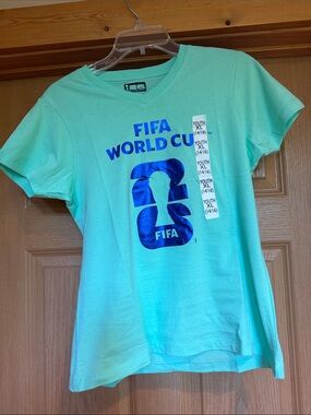 2026 FIFA World Cup Soccer Youth Teal Short Sleeve Tee